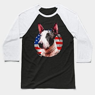 Bull Terrier Vibes Trendy Tee for Bull Terrier Enthusiasts Everywhere Baseball T-Shirt